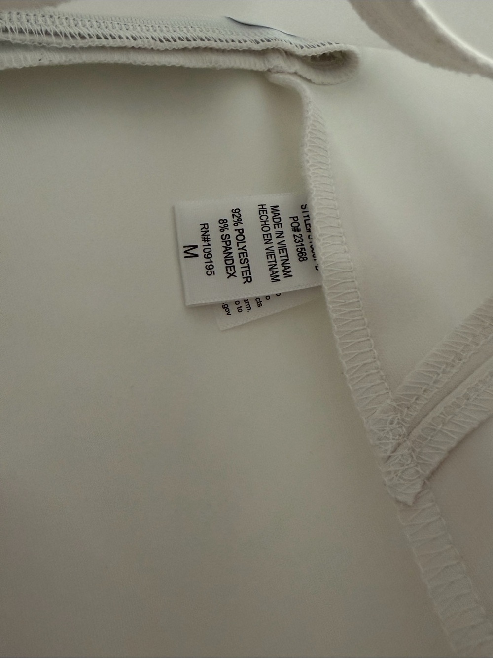 White Puff Sleeve Crop Top & Mini Skirt Set Chic Party Outfit size M - Picture 12 of 13